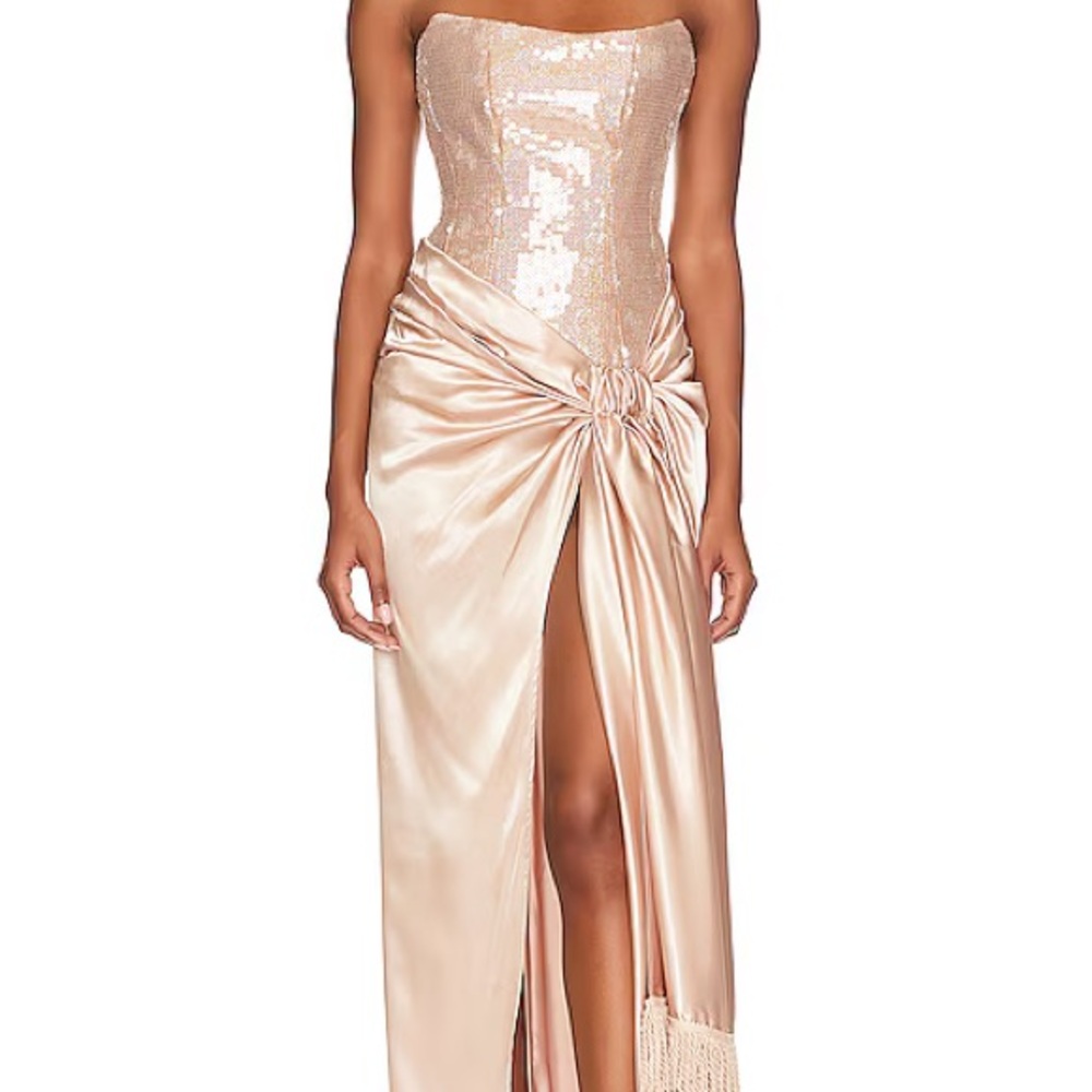 Bronx and Banco Gina gown bustier Maxi Dress in size XS - Picture 2 of 8